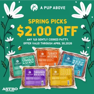 A Pup Above | $2.00…